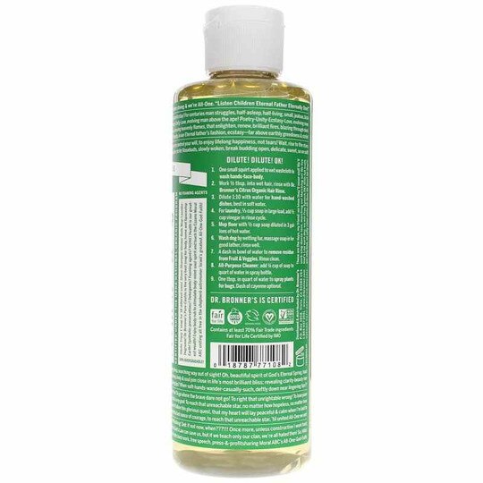 18-In-1 Hemp Pure Castile Soap, DRBM
